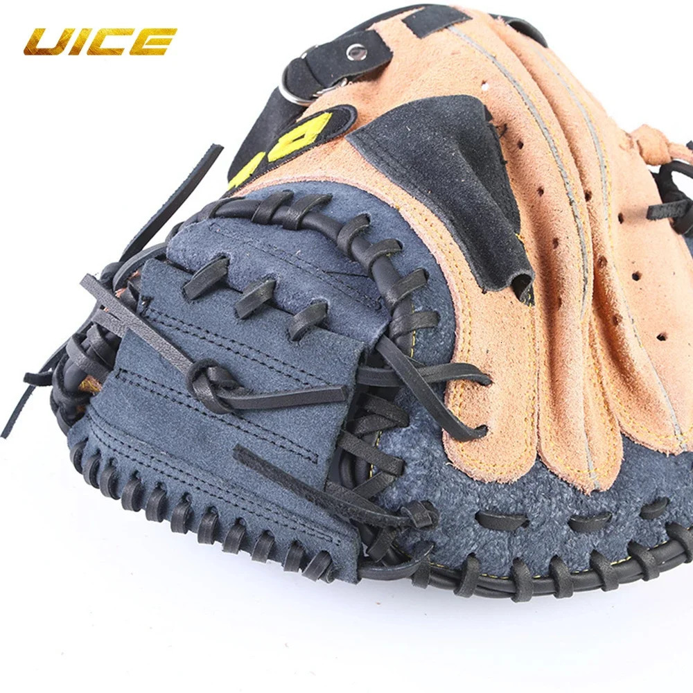 Baseball Glove Outdoor Sports Leather Baseball Catcher Glove Softball Practice Equipment Size 12.5 Left Hand for Adult Training 241213