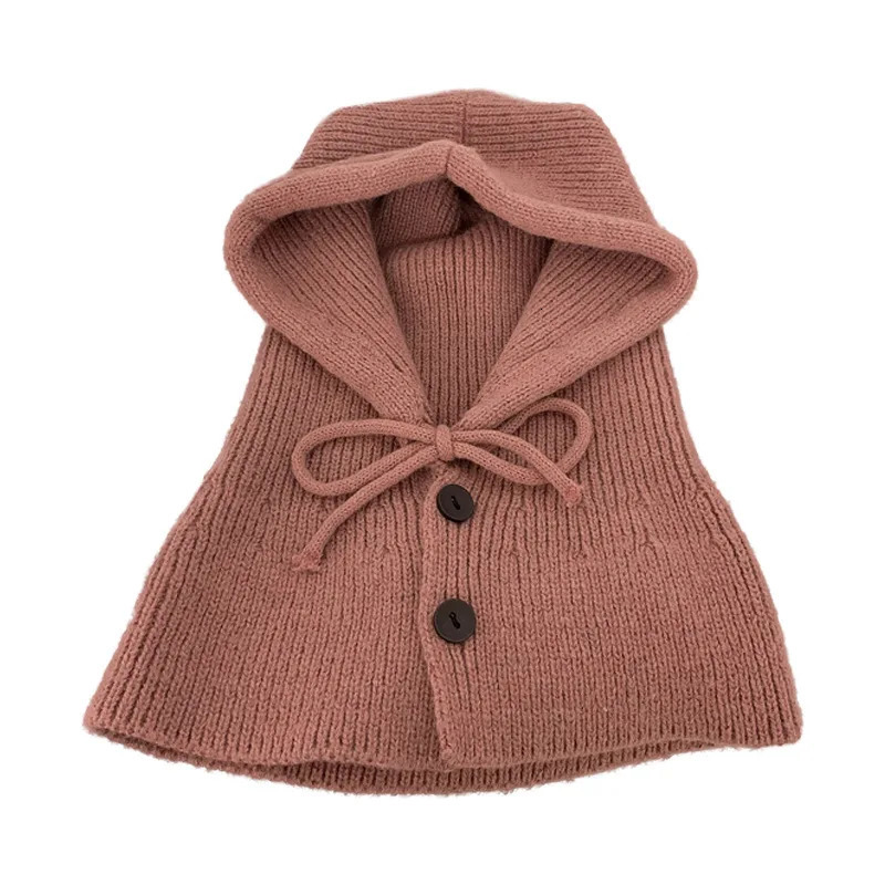 Korean Balaclava Hat Womens Winter Warm Hat Scarf Integrated Knitted Earrings Wool Hat Knitted Hat 241205