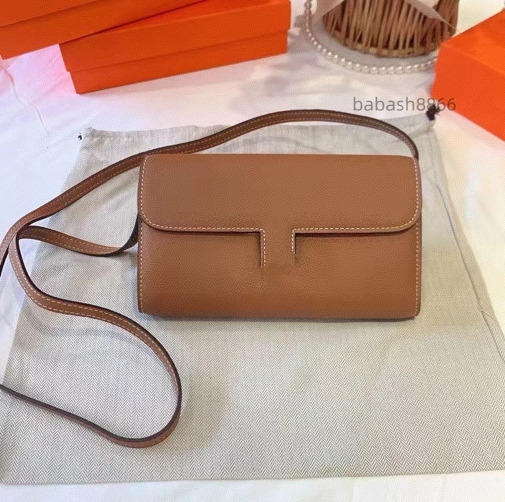 Designer Cow Leather Shouler Bags Purses And Handbags Genuine Leather Women Clutches Envelope Flap Bag Wallets Gold Buckle Long Design Wallet Card Holders