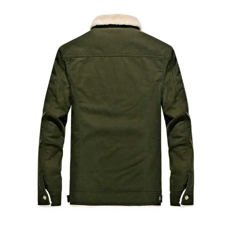 2024 Autumn/Winter Mens Jacket Fashion Cotton Blended Jacket Warm Mens Fur Collar Uniform Jacket High Quality Mens Wear W241213