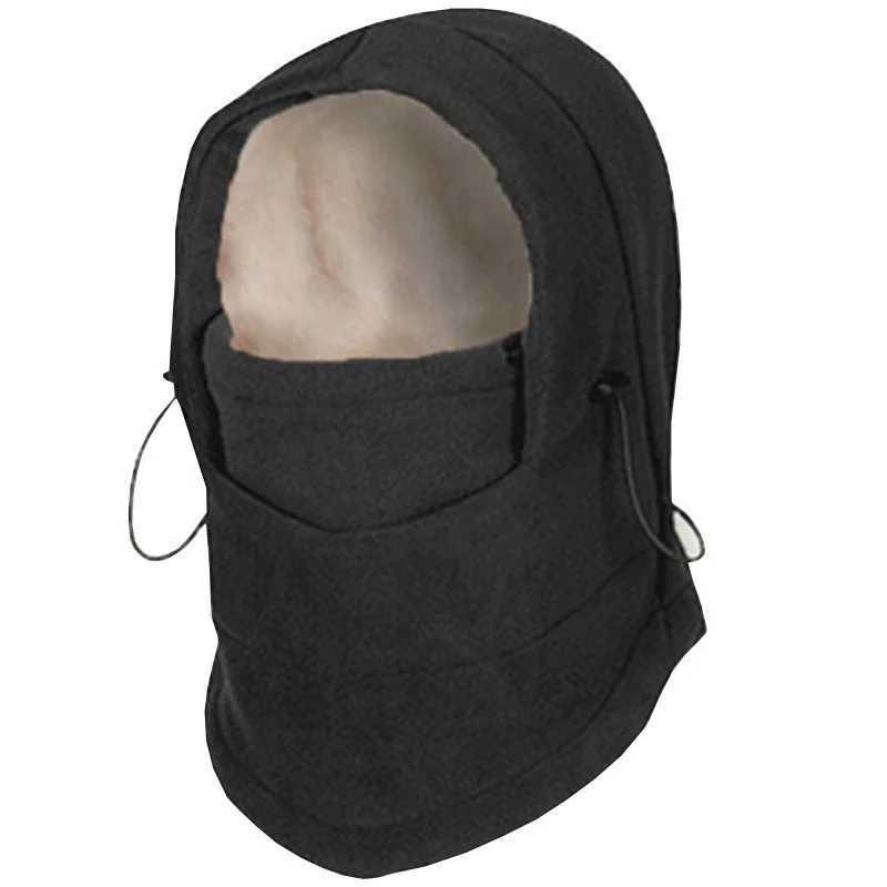 Plush winter baby hat warm wool Balaclava hat for boys and girls outdoor windproof hat with scarf thick childrens hooded W241213