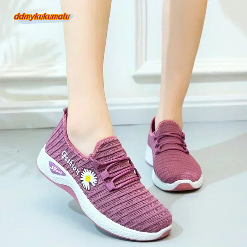 Women's summer white female students' Korean version running shoes,sports shoes,trendy casual shoes, women's shoes #9 ddmykukumalu
