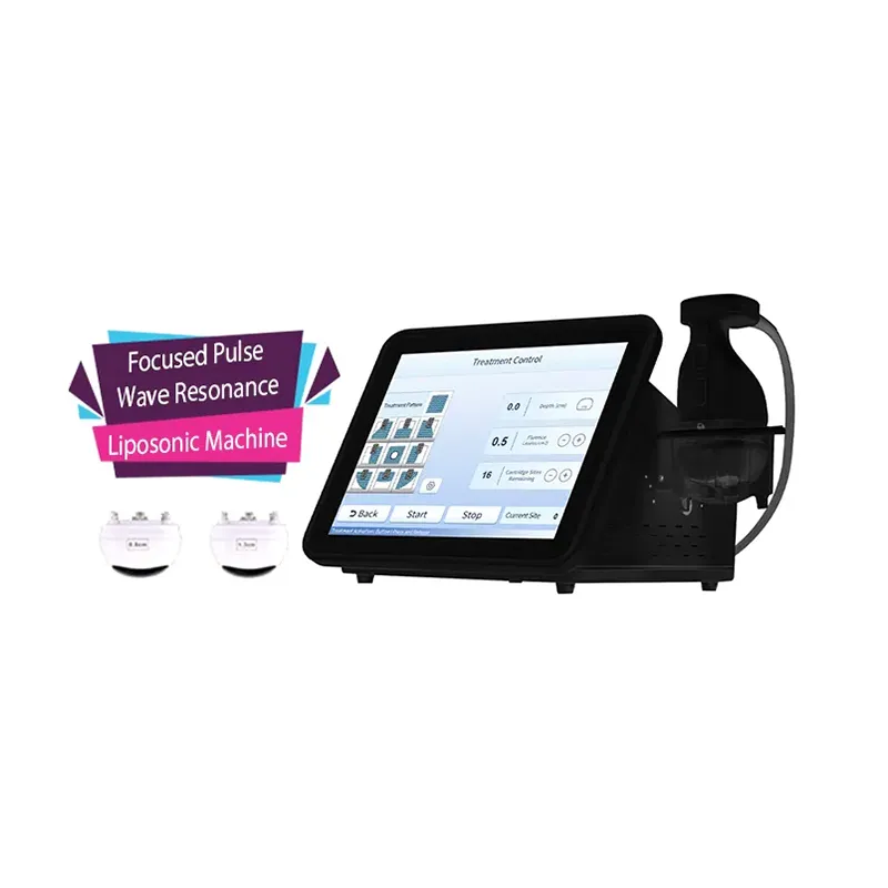 Ultrasonic Liposonic Device Lipo Body Slimming Machine 0.8cm 1.3cm Hifu Slimming Reduce Abdomen Fat Cells Lift Buttocks Slim Arm And Legs Equipment