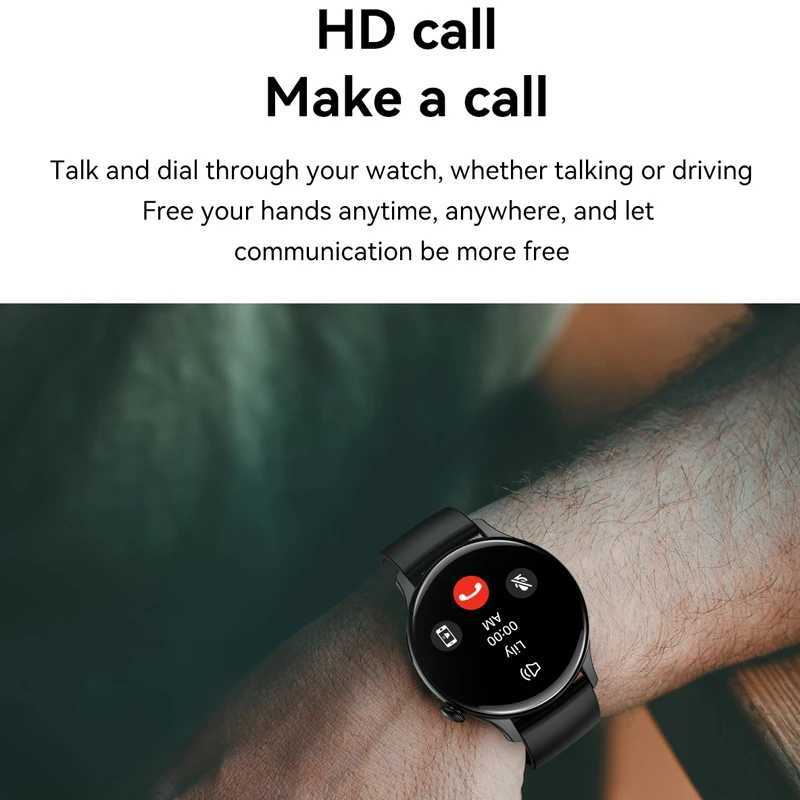 High Quality For Android Real AMOLED Smart Watch Women 1.43 inch GPS Sport Screen Always Display NFC BT Call Smartwatch O241213