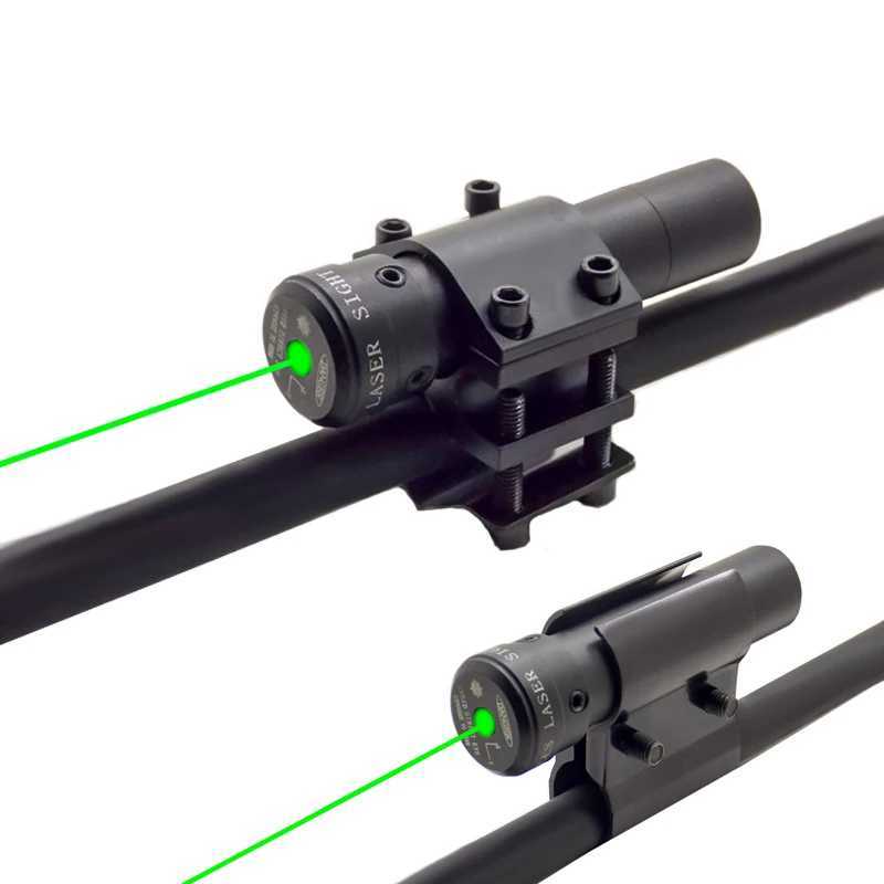 AR15 Rif Laser Green Sight Metal Green Laser Seed Night Vision Sniper Aiming Adjustab Anti-vibration Hunting Laser SightXJ241214