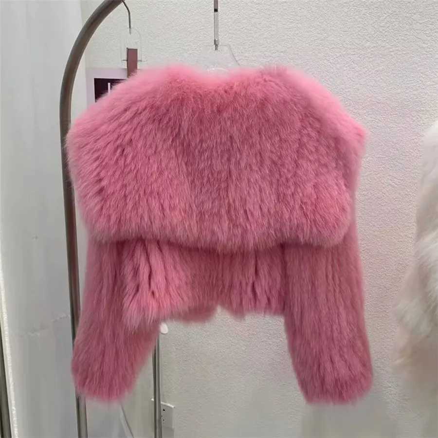 New Winter Warm Artificial Fur Trench Coat Womens Thick Plush Fluffy Jacket Womens Lazy Jacket Luxury Clothing Open Top X241214