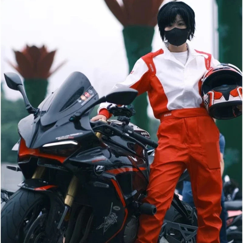 Motorcycle Jacket Adult Kart Jumpsuit ATV Suit Off-road Vehicle Racing Motorcycle Track Off-road Waterproof Karting Suit 241213