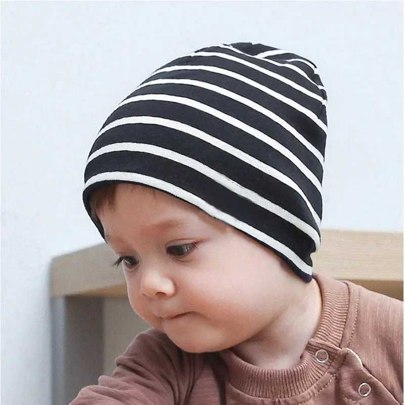 Fashion solid color childrens hat baby boy girl baby cotton soft warm ear mask hat bear hat winter knitted newborn hat W241213