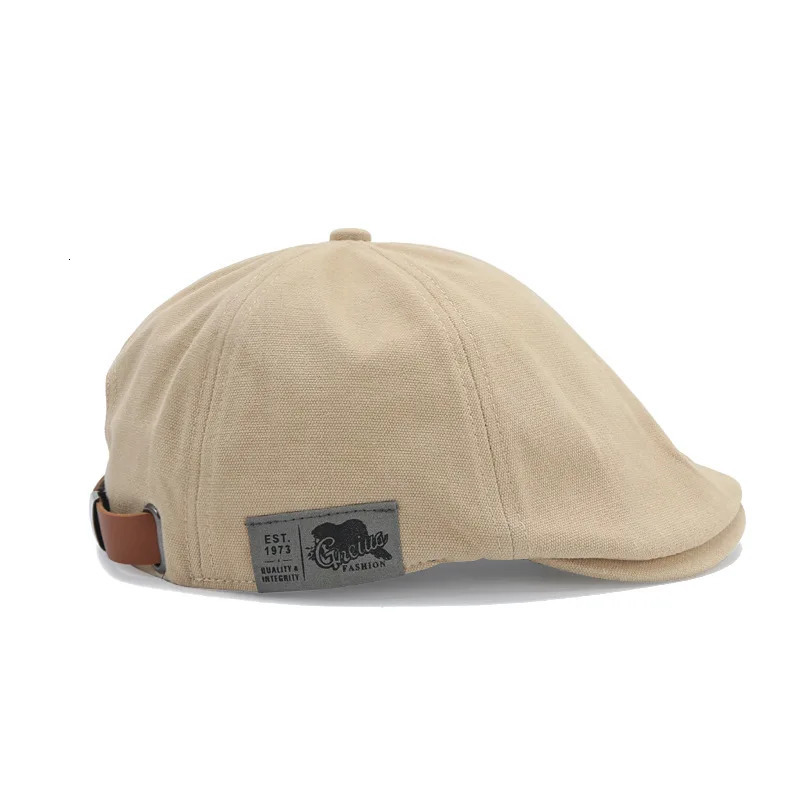Retro classic berberine suitable for both men and women Japanese street trend wearing a hat on the back Korean version of 241210