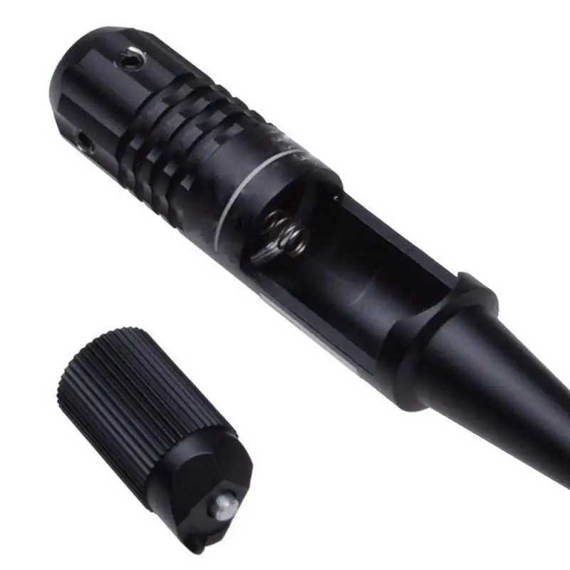 For 22 To .50 Caliber Rifies 1 Set Adjustab Adapters Rifs Red Laser Bore Sighter Collimator Kit With Box Carry Laser SightXJ241214