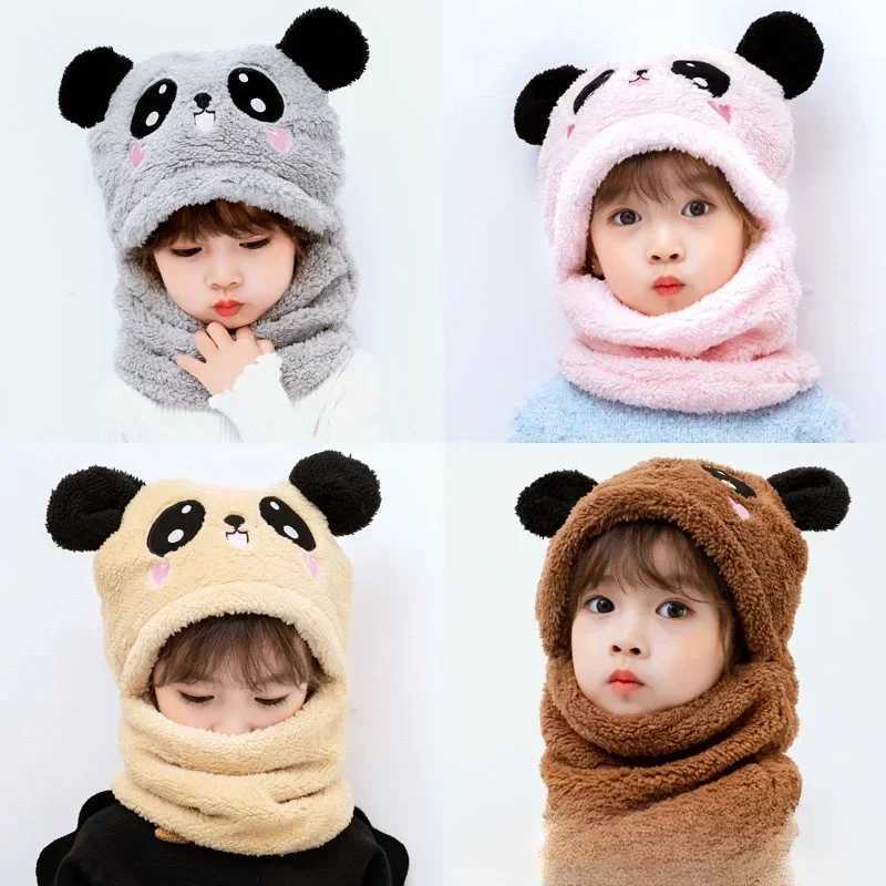 Girls boys scarves thick hats childrens winter hats newborns baby products childrens hats wool hats 1-15 years old W241213