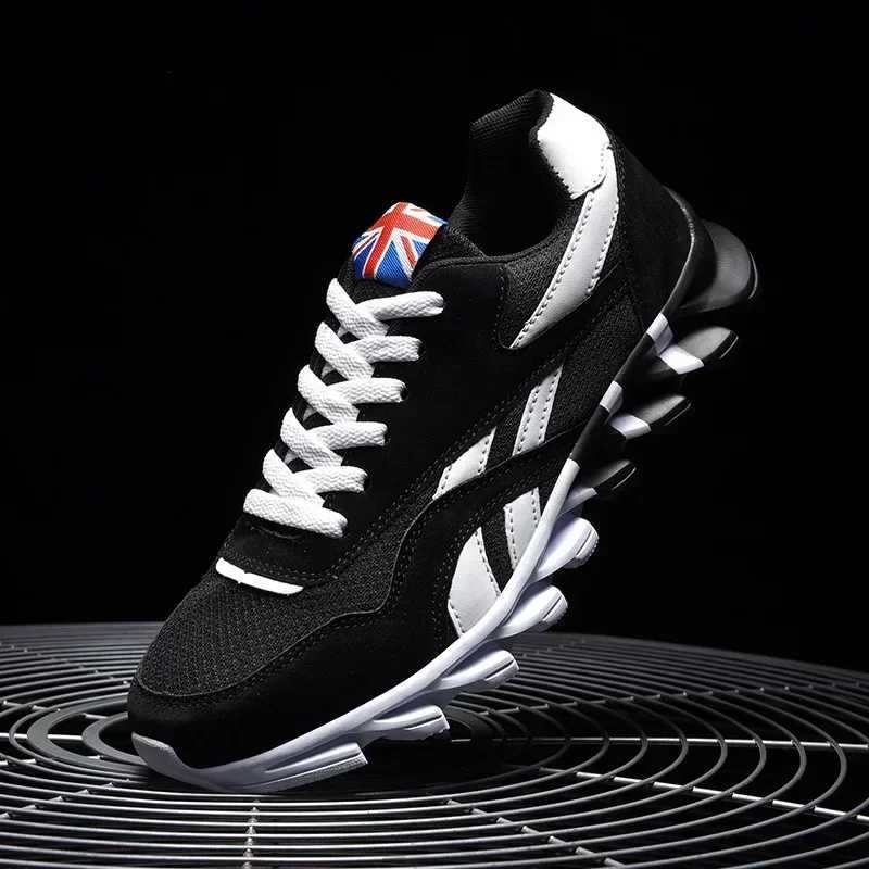 Brand Trend Size 46 47 48 Mens Wear-resistant Cushioning Thick-soled Fitness Sneakers Outdoor Breathable Running Shoes for Men Y250224