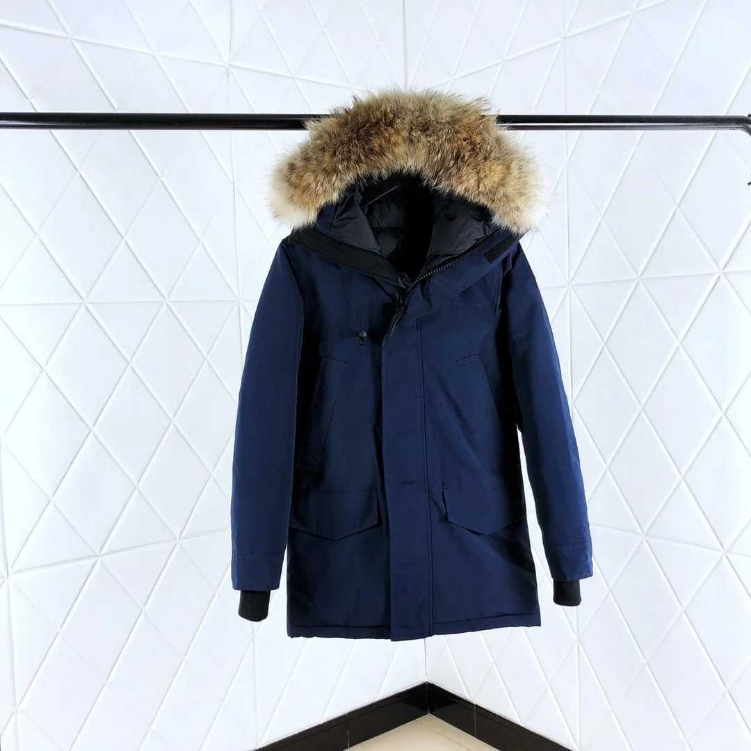 Classic mens down jacket waterproof and warm outdoor Parka luxury brand real coyote down jacket high-quality W241213