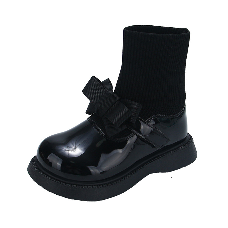 2024 Winter Edition Sweet Bow Princess Korean Fashion Girls' Socks Boots F12.14-31
