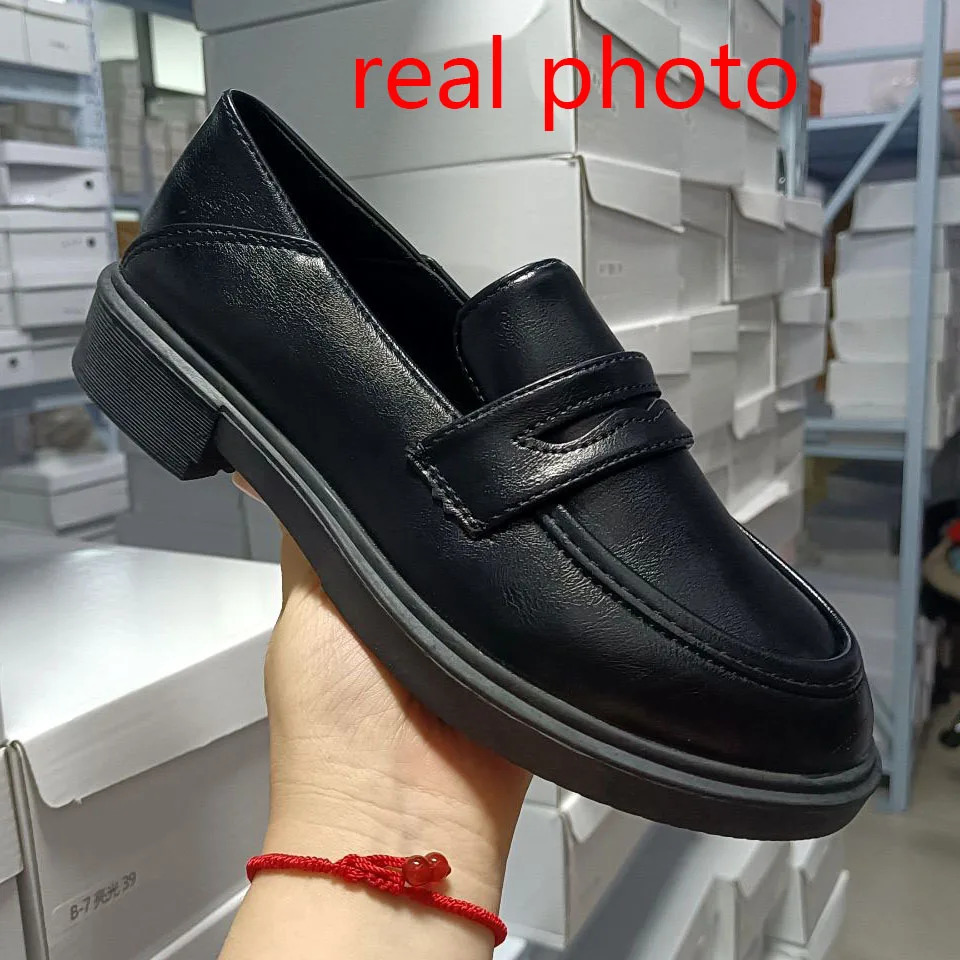 Womens loafers Shoes Mary Jane Shoes Oxfords loafers women Girls Japanese School Jk Uniform Lolita Shoes College Gothic shoes 241213