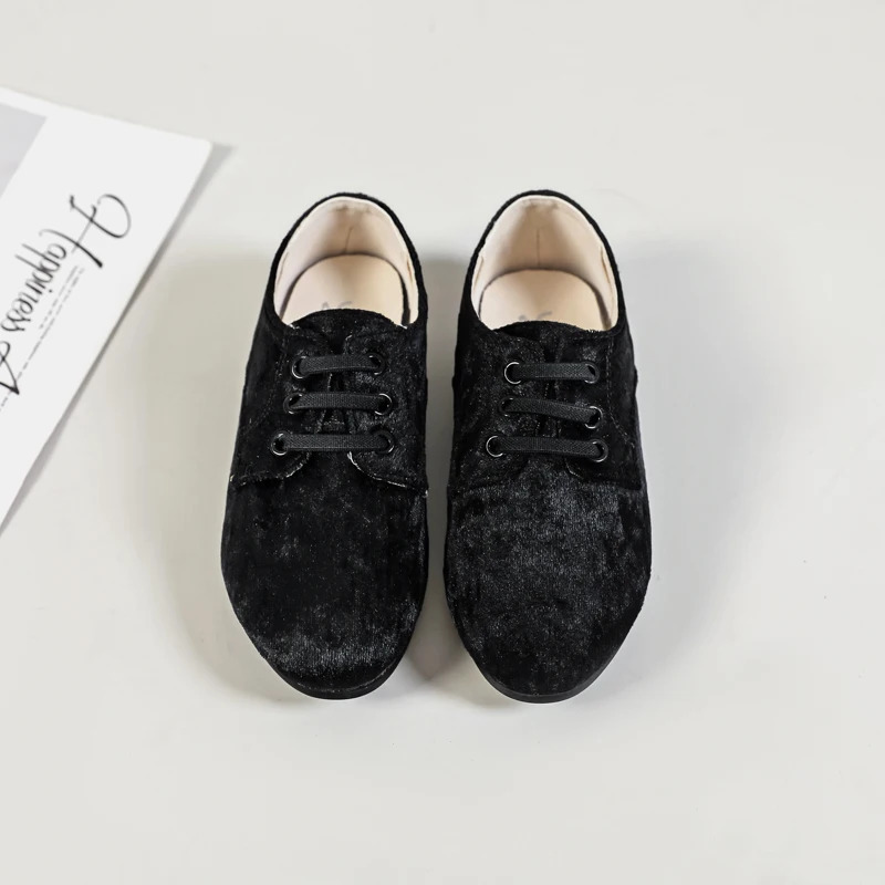 AS Kids Shoes Children Soft Casual Shoes Baby Boys Fashion Loafers Toddler Non-Skid Shoe Girls Moccasin Uniform Oxford 241213