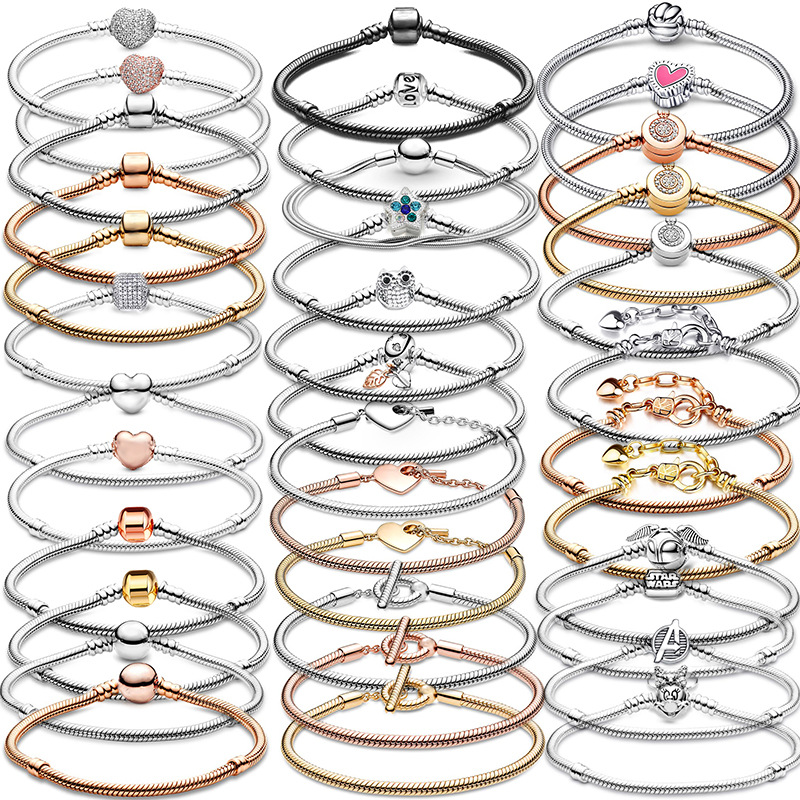 Sleek Silver DIY Bracelet Graceful Coiled Links And Polished End Beads Charming Ladies Ornament Elegant Hand Chain A Great Choice For Gifting