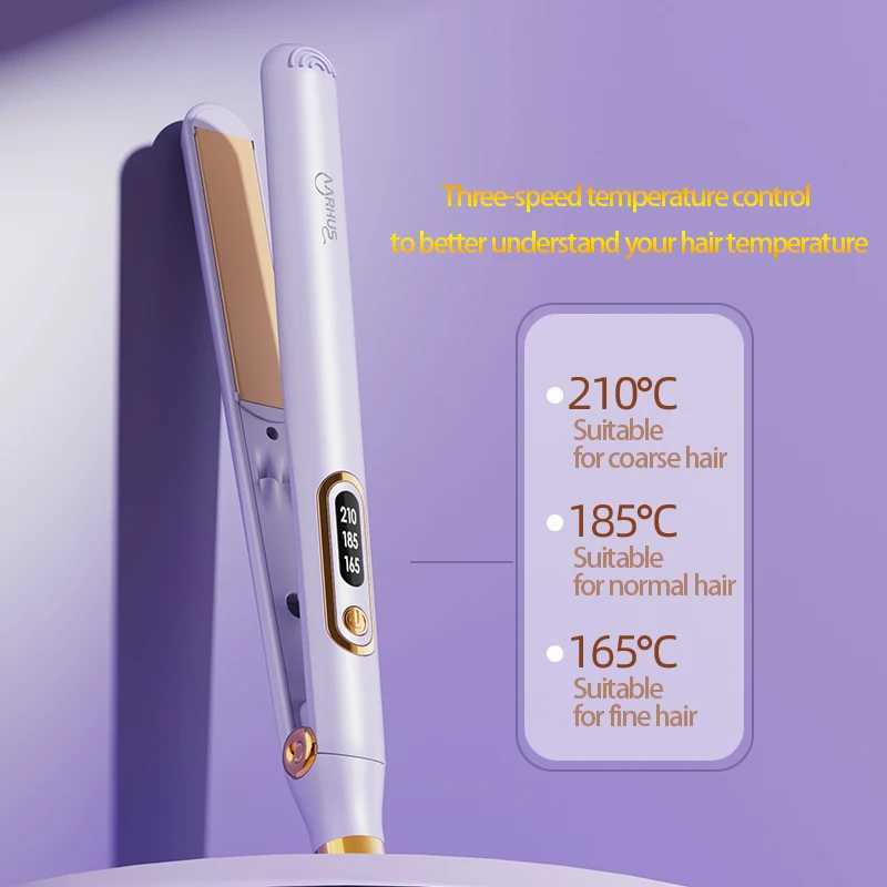 High quality and fast hot hair curler straightener negative ion care essential oil coating maintenance and hairdressing tool W241214