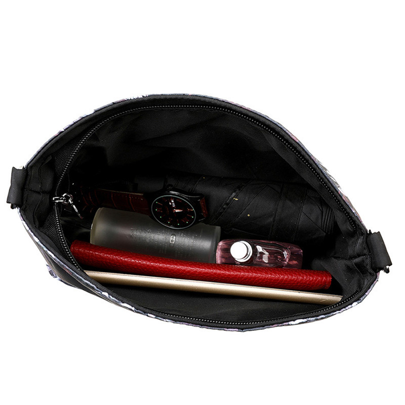 Fashion Wer Skull Pattern Crossbody Bags Women, Large Capacity Casual Graffiti Shoulder Bag For Halloween Gift