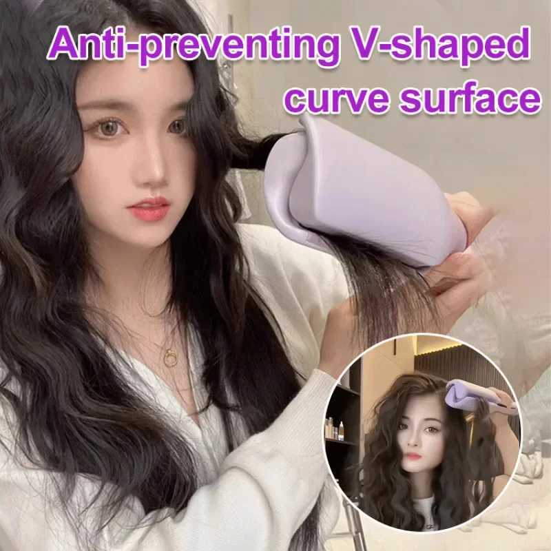 French Egg Cake Curling Iron Curler Adjustable Splicing Wool Hair Wave Curling Tool W241214