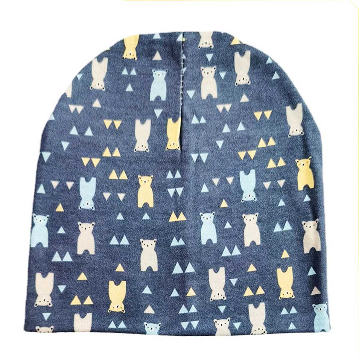 Spring and autumn fashionable baby hats for boys and girls bear hats for toddlers baby hats warm baby hats baby clothing accessories W241213