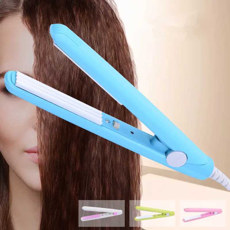 New Curling Iron Mini Straightener Iron Ceramic Straightening Styling Tool Curler W241214