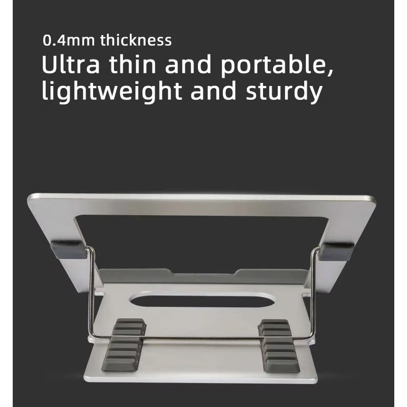 High Quality Vertical Metal Aluminum Laptop Stand Business Office Use