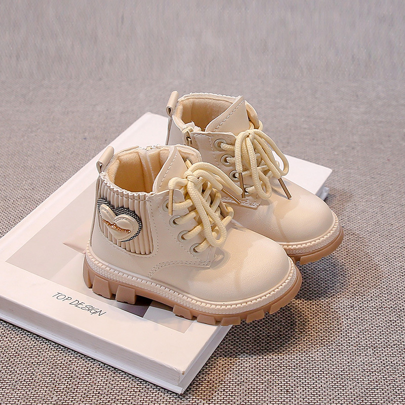 Girl Shoe Spring Fashion Girl Boots Child Shoes Kidsnest Soft Sole Comfort Toddler Winter Boot Daily Princess Kids Ankle Boots Size 21 - 30