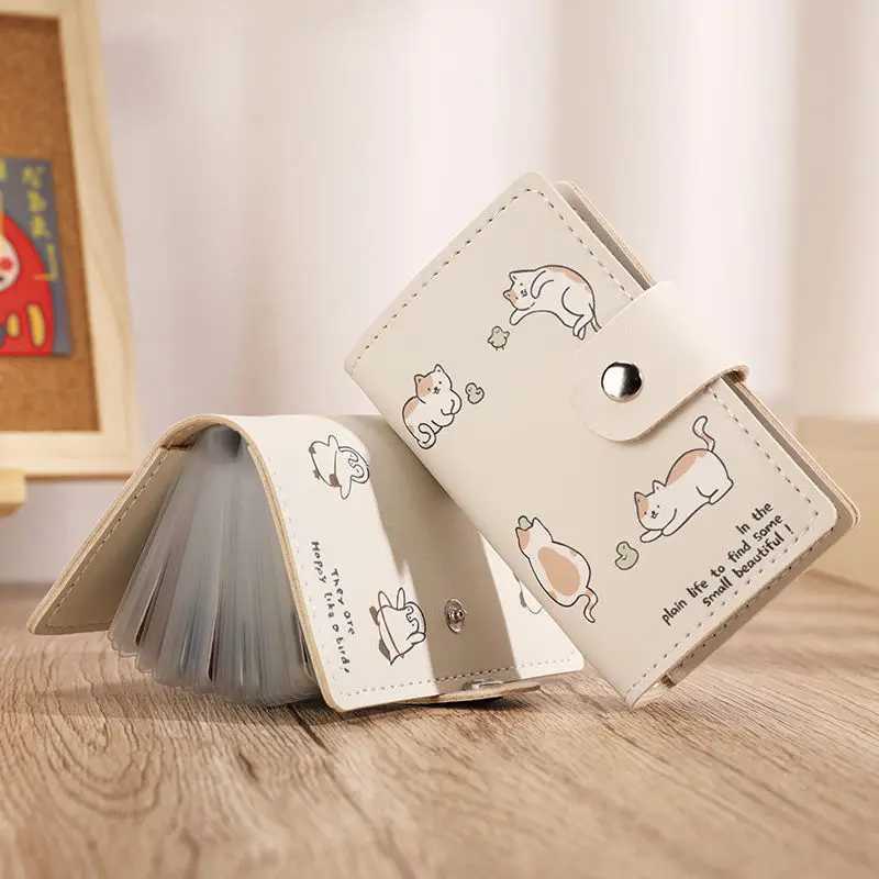 ID Cards Holders Anti Theft Card Bank Credit Bus Cards Cover Business Card Holder Coin Pouch Wallets Bag Organizer Purse XJ250624
