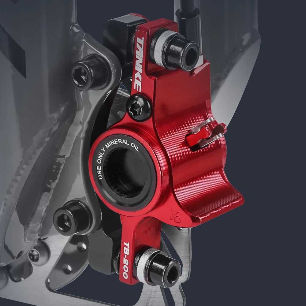 Bicycle hydraulic disc brake oil Pruca clamp brake 160mm front and rear hand A-pillar CNC bicyc accessories upgrade W241214