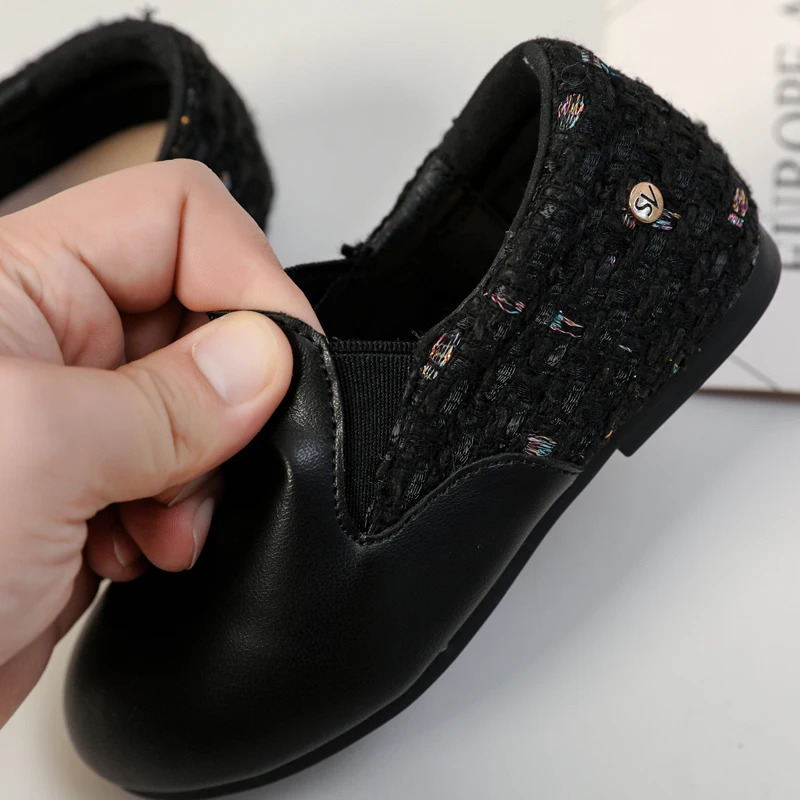 AS Kids Shoes Children Princess Shoes Baby Girls Fashion Moccasin Toddler Loafers Infant Shoes Boys Slip On Shoe Mary Jane 241213