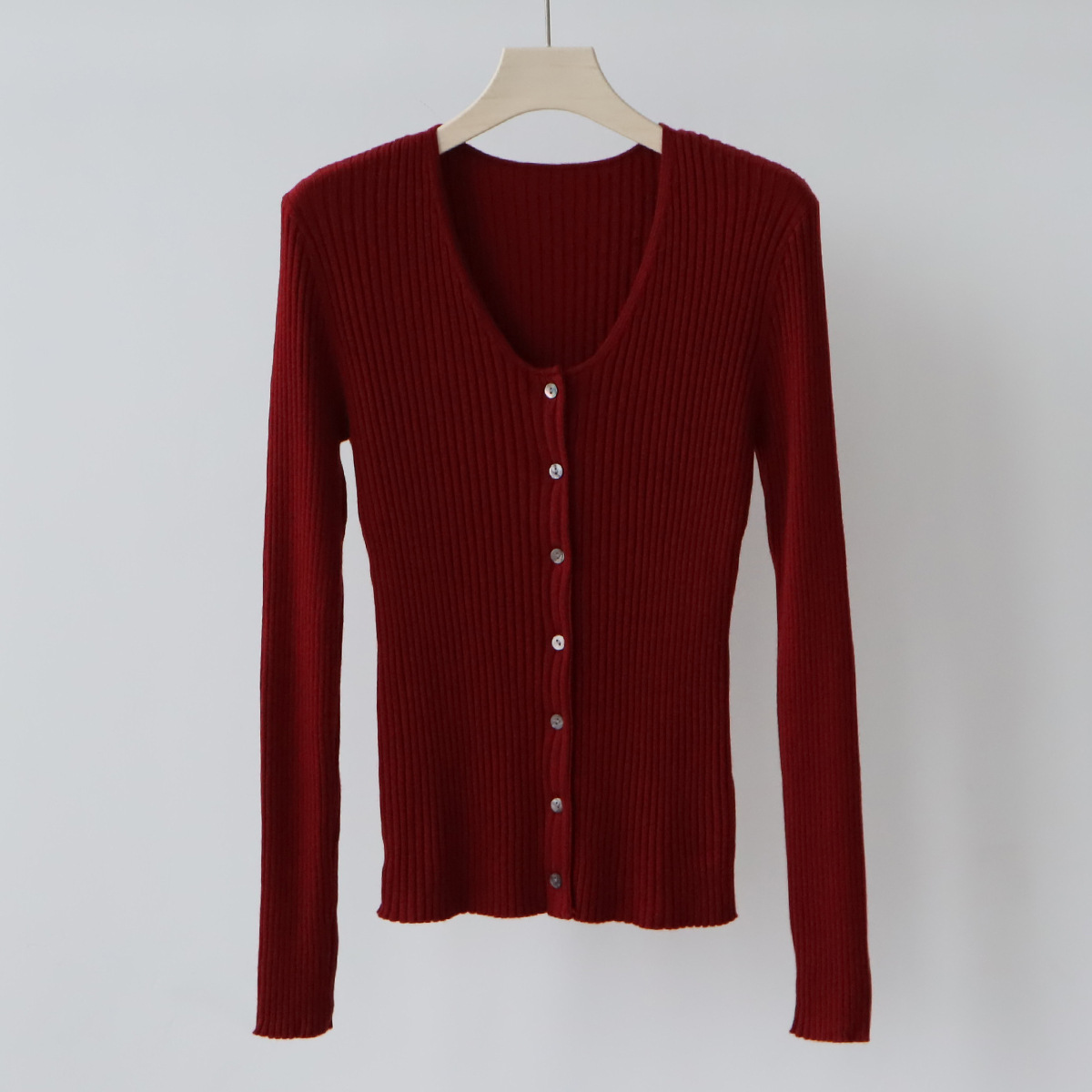 XZ30501 Women's Wool Blend Pleated Pullover with Soft Half Turtleneck