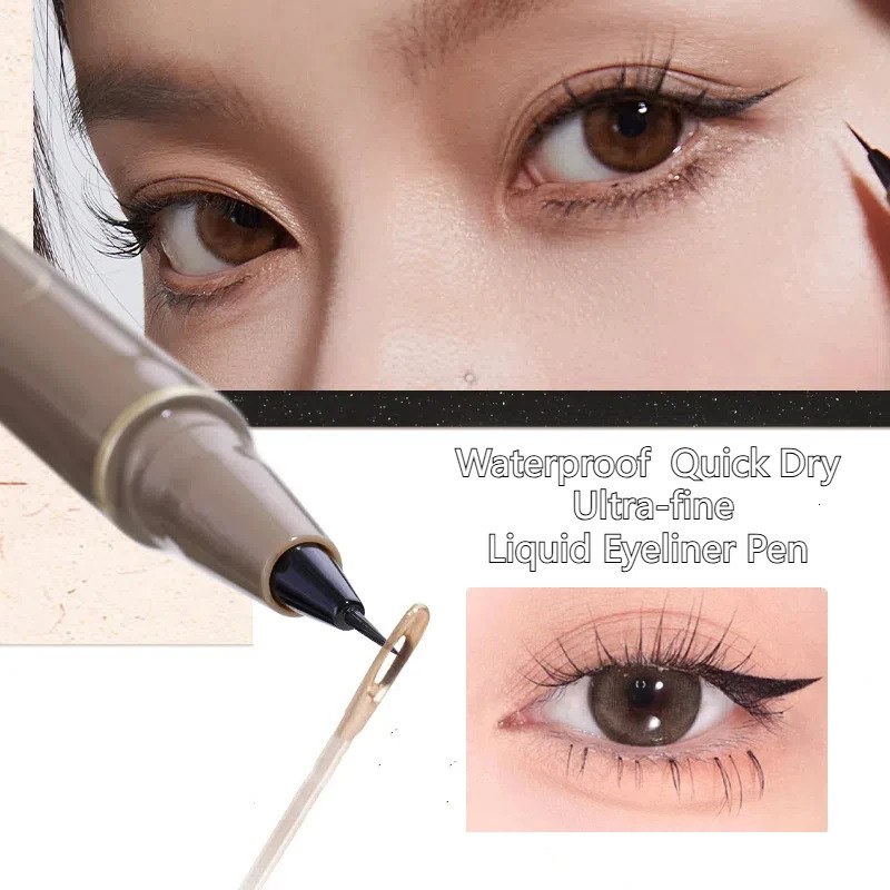 Judydoll Black Liquid eyeliner Ultra fine Waterproof Fast Drying Lasting Eye Makeup Smooth eyeliner Makeup 241206