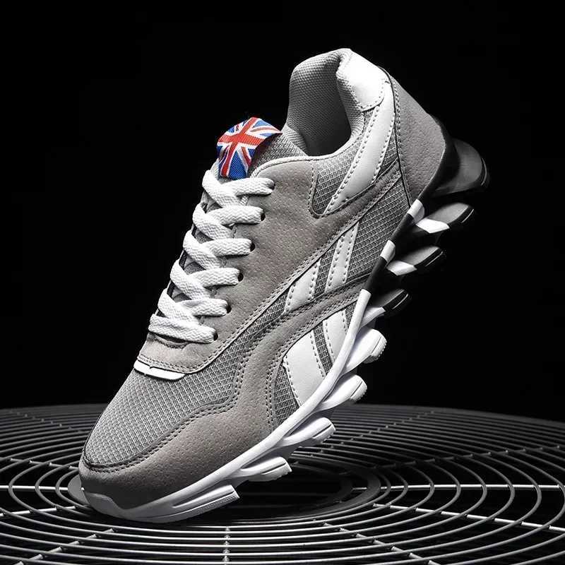 Brand Trend Size 46 47 48 Mens Wear-resistant Cushioning Thick-soled Fitness Sneakers Outdoor Breathable Running Shoes for Men Y250224
