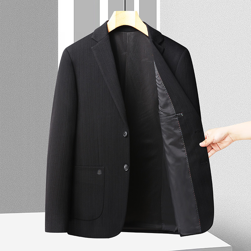 G1214New business suit jacket tops men middle-aged men's casual suits spring and autumn