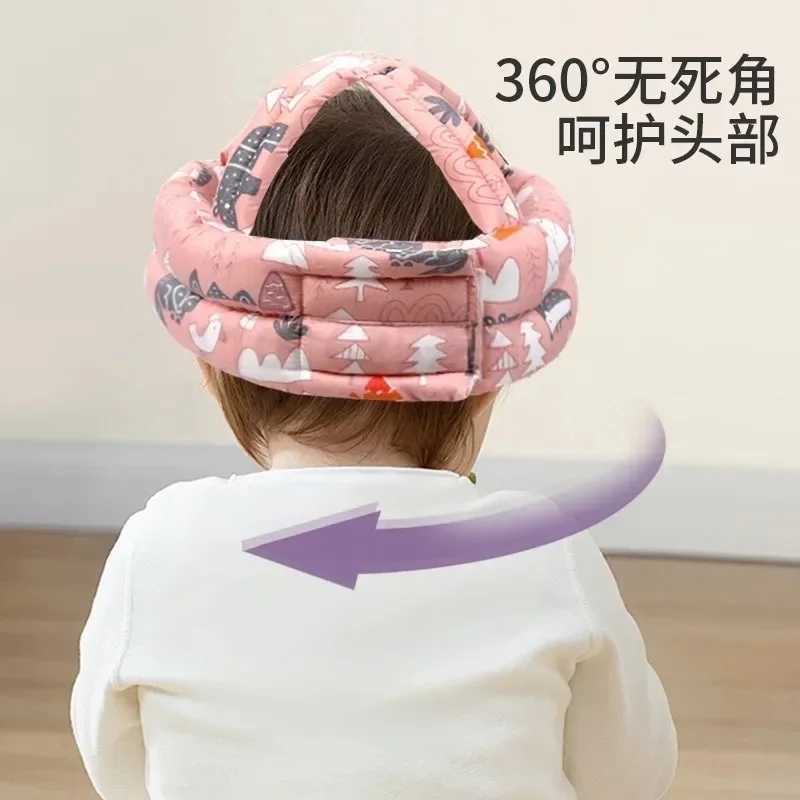 Soft and comfortable head safety protection for newborns adjustable hats collision protection helmets for infants and toddlers and baby safety helmets