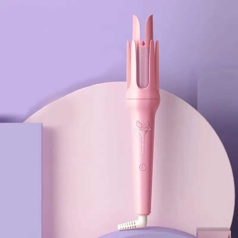 Lcd Curling Iron Wave Iron Styling Electrical Curler Model Electronic Curler Wafers Curler W241214