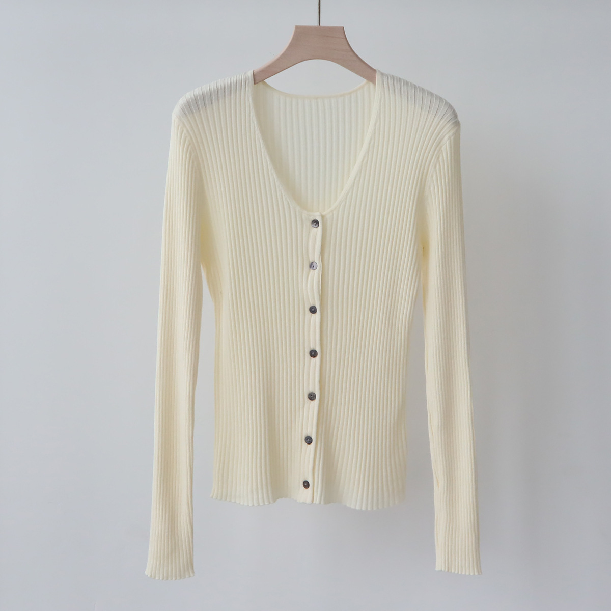 HXZ1 2025 Charm Relaxed Fit Beige Cotton Jersey unisex T-SHIRT
