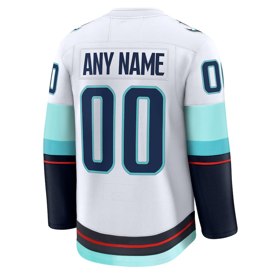 Beniers Hockey Jersey Schwartz Wright McCann Eberle Dunn Grubauer Custom Hockey Jerseys Mens Womens Youth