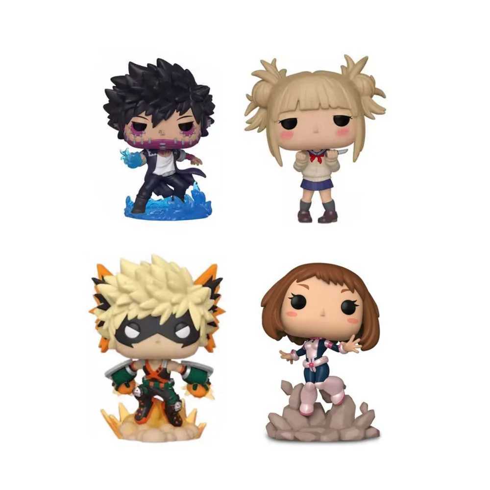 Action Toy Figures OCHACO Toys My Hero Academic Series uraraka DEKU DABI BAKUGO Popular Vinyl Action Character Series Toys Himiko TOGA Pendant Decorat Y241213TG01