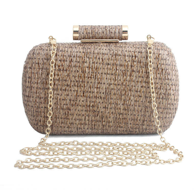 Clutch Bag New Fashion Hand Woven Bag Summer Womens Handheld Shoulder Bags Women Tote Bag 240920
