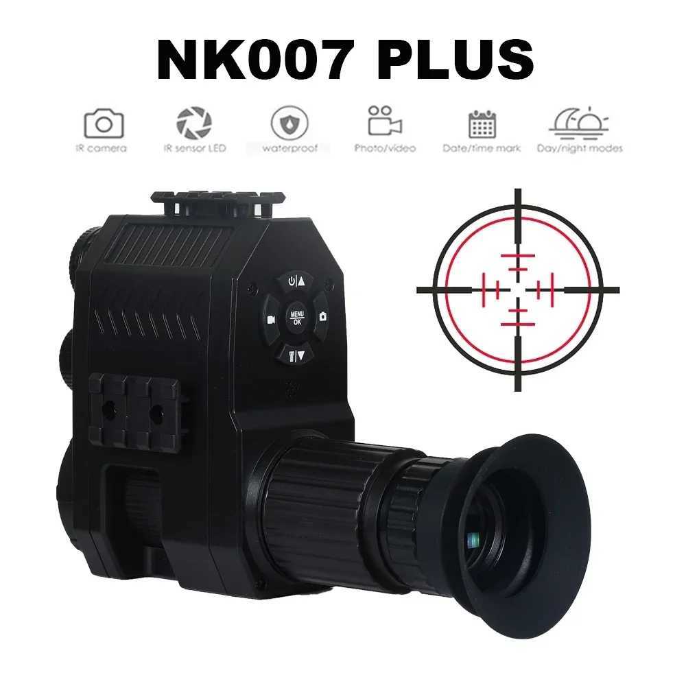Megaorei NK007 Plus Night Vision Device 850nm Laser Infrared Rif Scope Hunting Camera HD 1080P Video Photo Record TescopeXJ241214