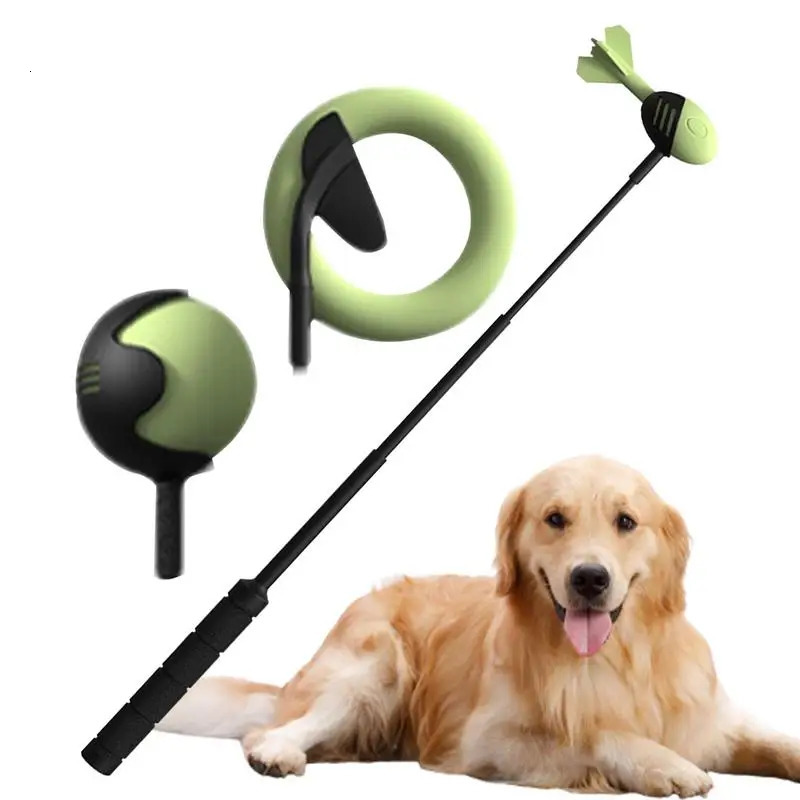 Dog Ball Thrower Stick Interactive Dog Toys Thrower Anti-slip Handle Puppy Ball Throwing Stick Pet Toy Ball Thrower Retractable 241213