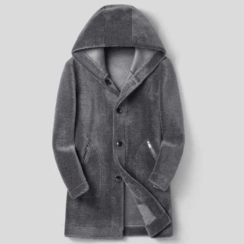 Winter mens real wool coat mens autumn coat mens double-sided coat Ropa Hombre coat A36 W241213