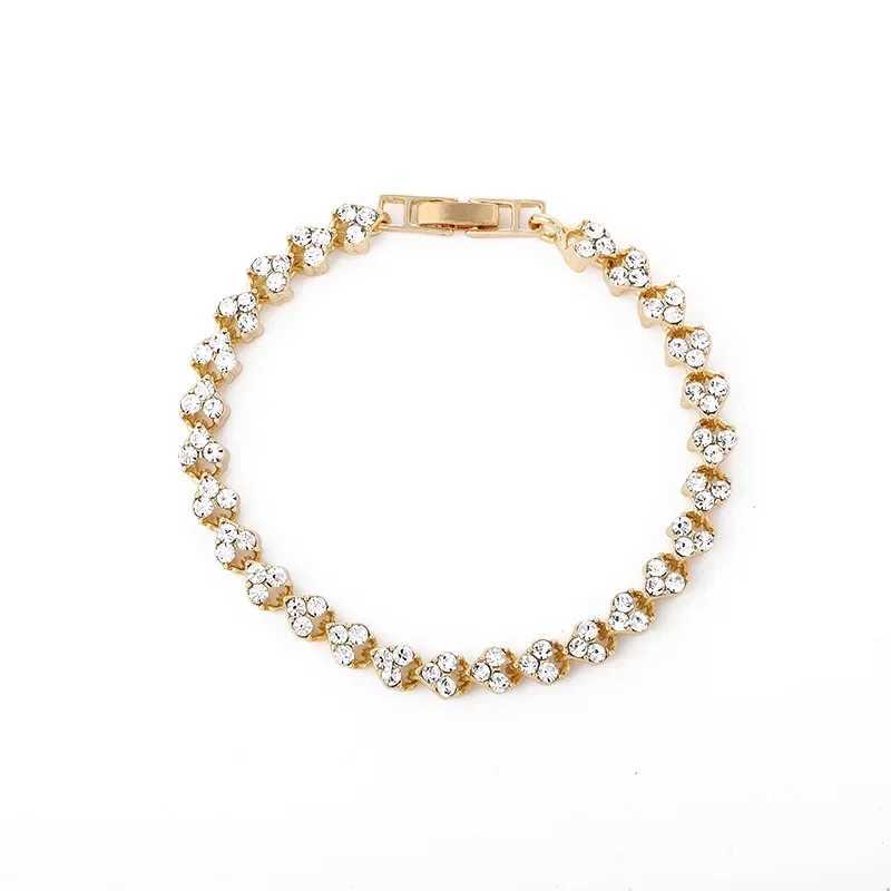 Delysia King 3 Color Women FashionZircon Inlaid Heart BraceletXJ241214
