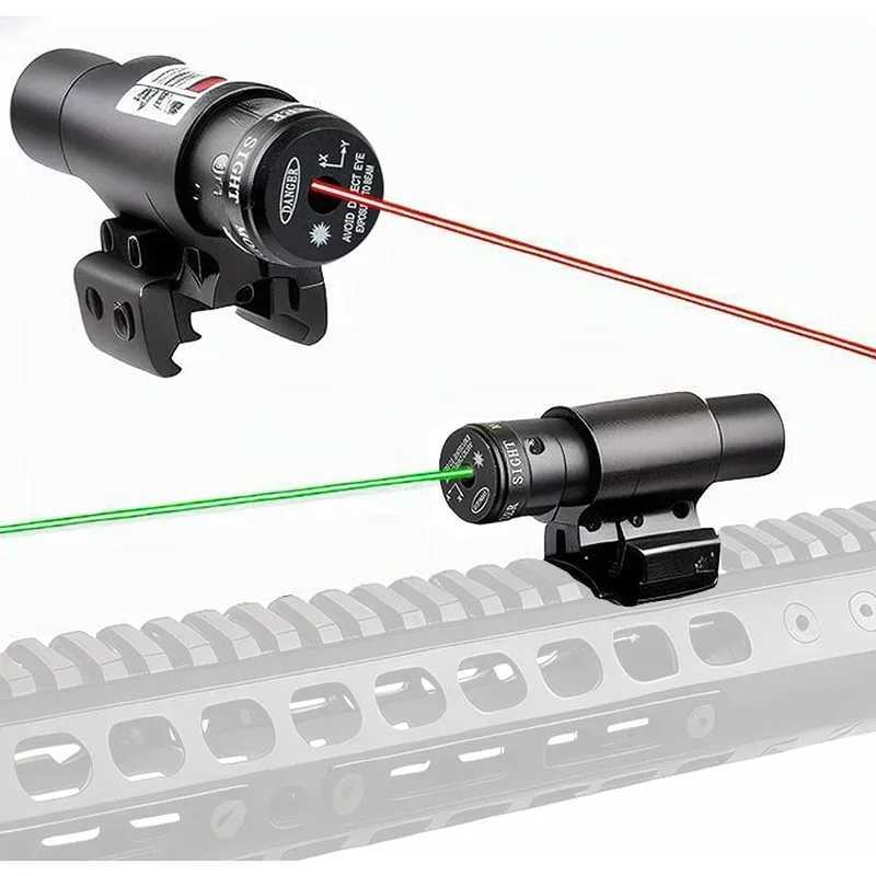 Rifs Red Dot Laser Sights Metal Ar15 Green Dot Laser Red Picatinny Rails Pistol Sights Hunting Adjustab Lasers CalibratedXJ241214