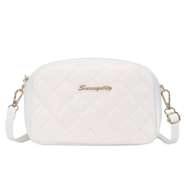 Embroidered Camera Ladies Christmas New Shoulder Dia Grid Crossbody Fashion Bag Women