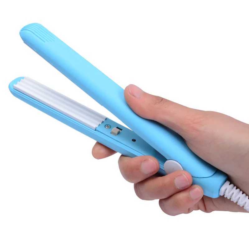 New Curling Iron Mini Straightener Iron Ceramic Straightening Styling Tool Curler W241214