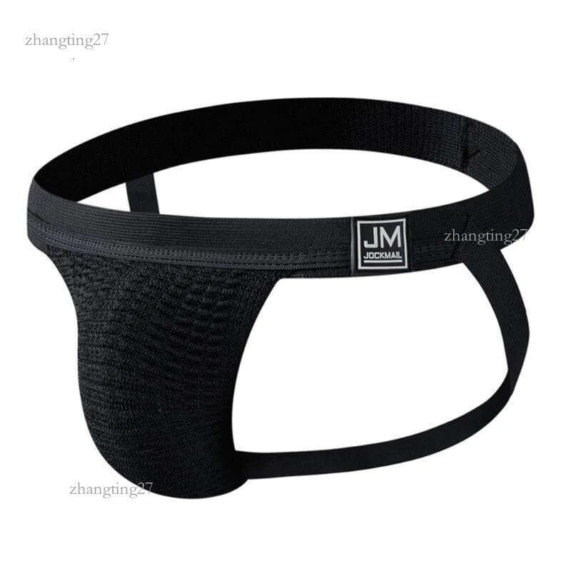 Men Underwear Sexy Jock Strap Briefs Solid Color Elastic Hip Lifting Breathable Supporter Panties Gay Bikini Male Underpant Underpants