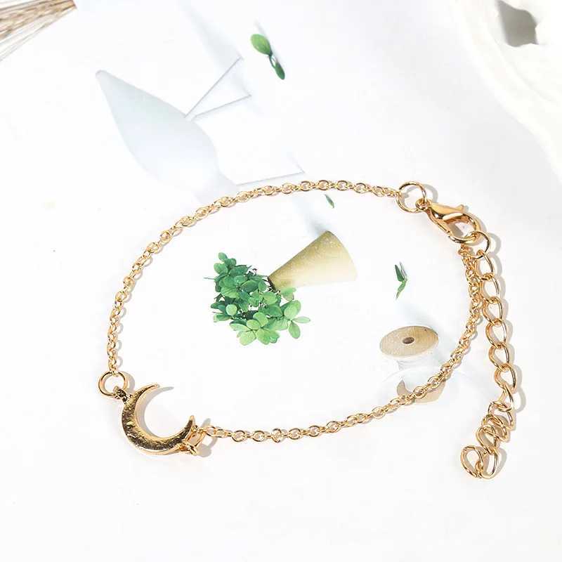 Kirykle 6pcs/set Boho Beach Jewelry for Women Star Moon Personality Pendant Bracelet Beaded Grey Beaded Hanork Party Girl GiftXJ241214